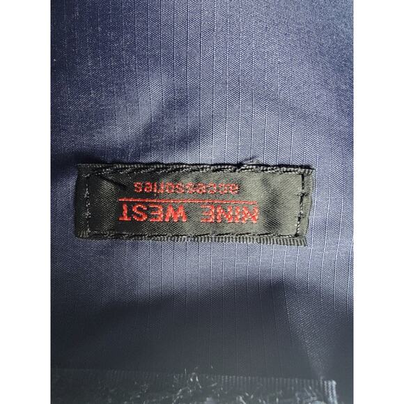 nine west double handle nylon material purse shoulder - Picture 7 of 14